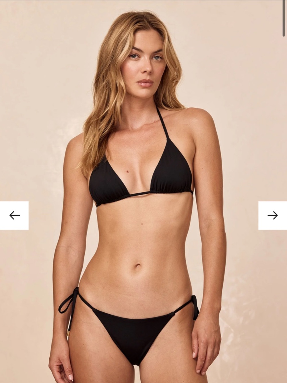 Monday Swimwear PALMA TOP - BLACK